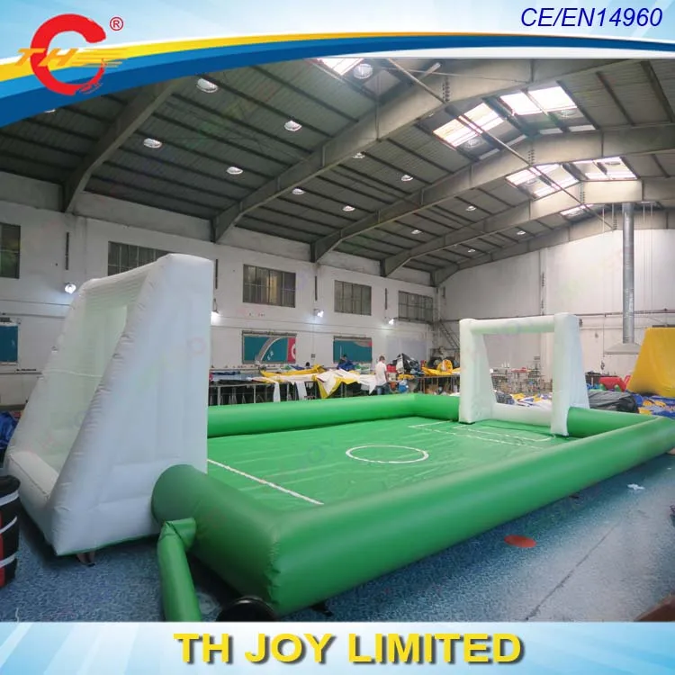 Free shipping!10*5m/12*6m/15*8m inflatable water soap football field,inflatable football soccer