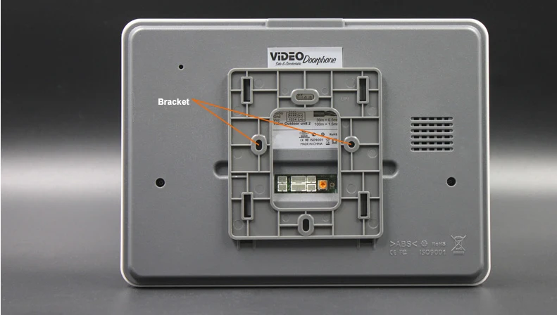 Дверной звонок ZHUDELE 1V8 домофон с 7 "сенсорным экраном ночным видением 700TVL HD для