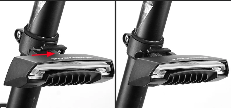 ROCKBROS велосипедный светодиодный задний светильник для подседельного штыря, беспроводной, MTB Предупреждение о безопасности, велосипедный водонепроницаемый интеллектуальный пульт дистанционного управления, задний фонарь