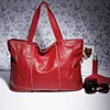Bolso grande de piel auténtica para mujer, 100% de mano de piel auténtica de marca famosa, AWM108 ► Foto 1/5