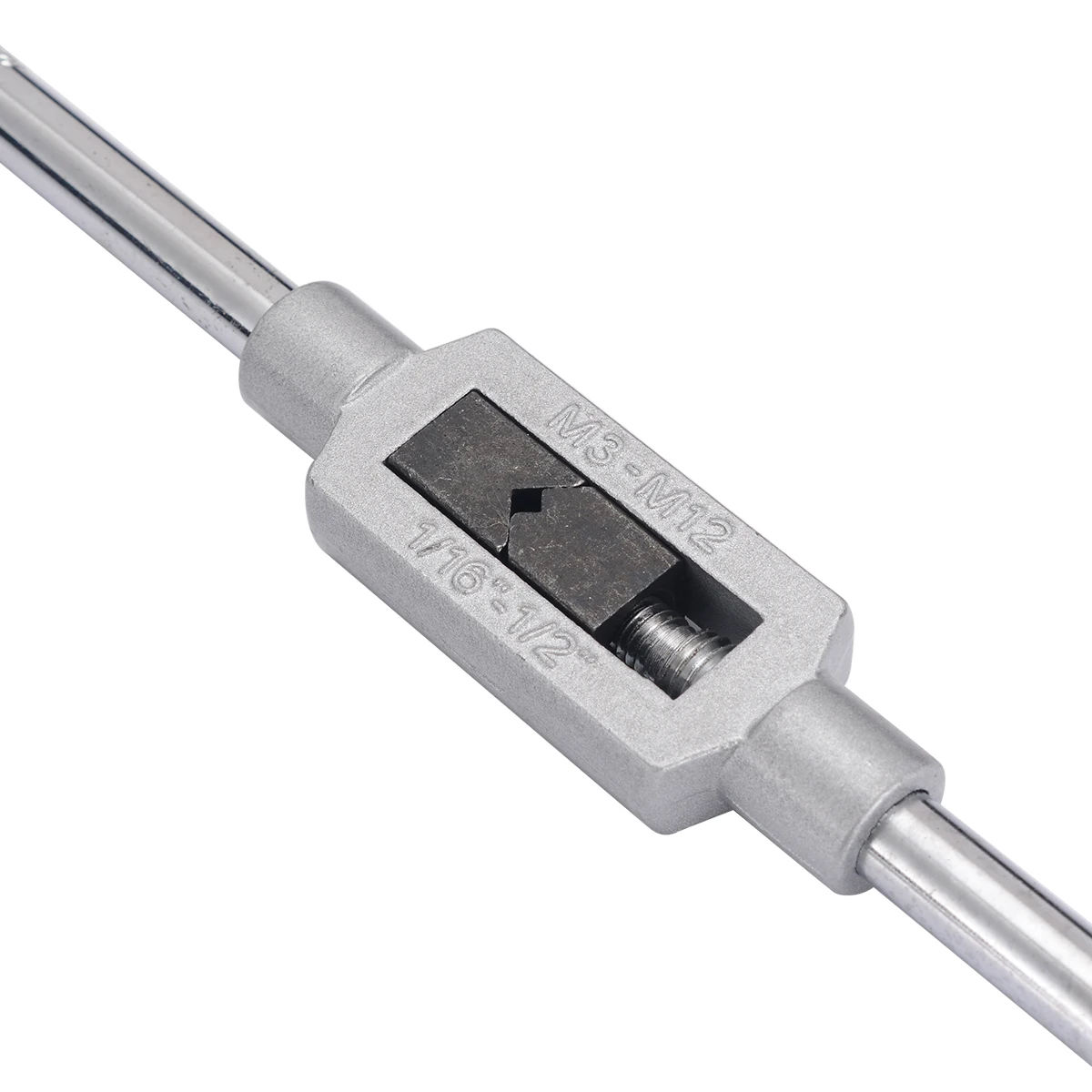 Mayitr 1pc Pratical 200mm Engineers Tap Wrench Holder M3-M12 1/16