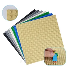 32*32 nokta taban plakası küçük tuğlalar için 10 renk taban plakası kurulu DIY oyuncak inşaat blokları çocuklar için uyumlu