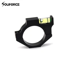 Тактическая оптика Riflescope дух пузырьковый уровень кольцо для 30 мм оптический прицел держатель аксессуары