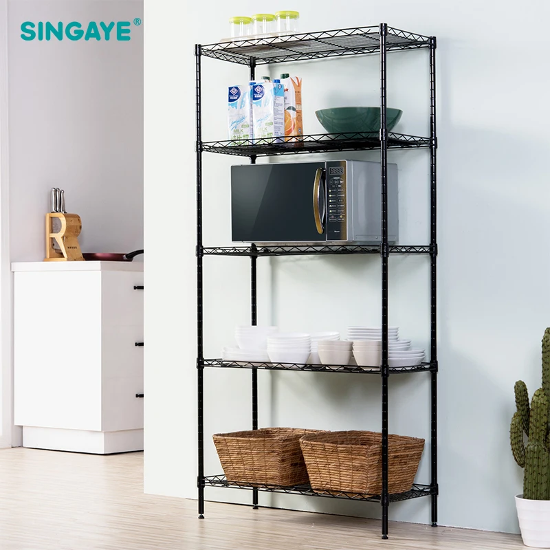 SINGAYE DIY 5-слойный многоцелевой стеллаж для хранения полка косметический