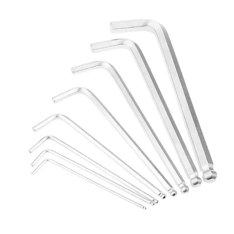 Прочный шаровое окончание шестигранный ключ дюймовый стандарт ручные