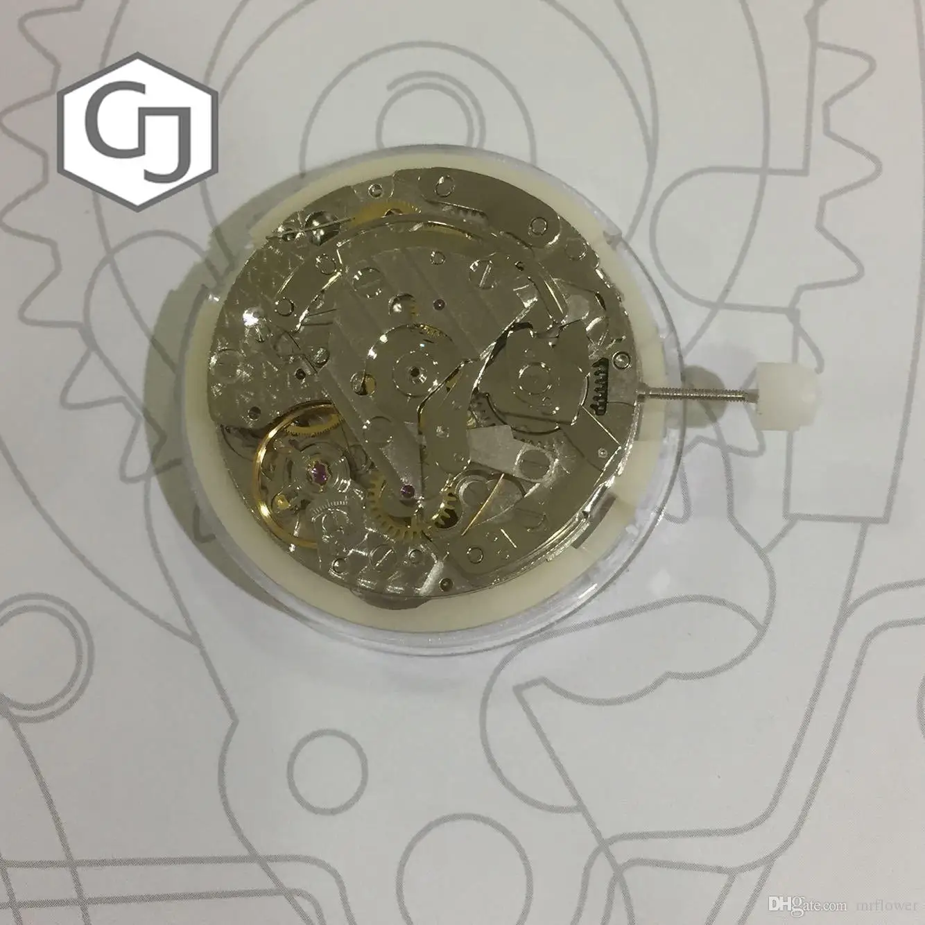 7750 серия клон 7753 механизм высокого качества автоматический chronogrpah