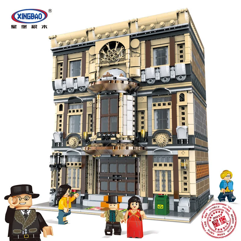 

XingBao 01005 5052Pcs Genuine Creative MOC City Series The Maritime Museum Set Children Building Blocks Bricks Toys Model Gifts