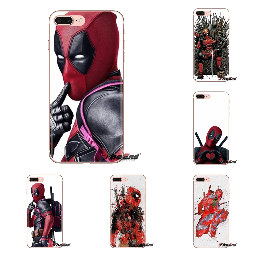 Мягкий прозрачный чехол для Huawei Mate Honor 4C 5C 5X 6X 7 7A 7C 8 9 10 8C 8X 20 Lite Pro Cool Marvel Hero Deadpool |