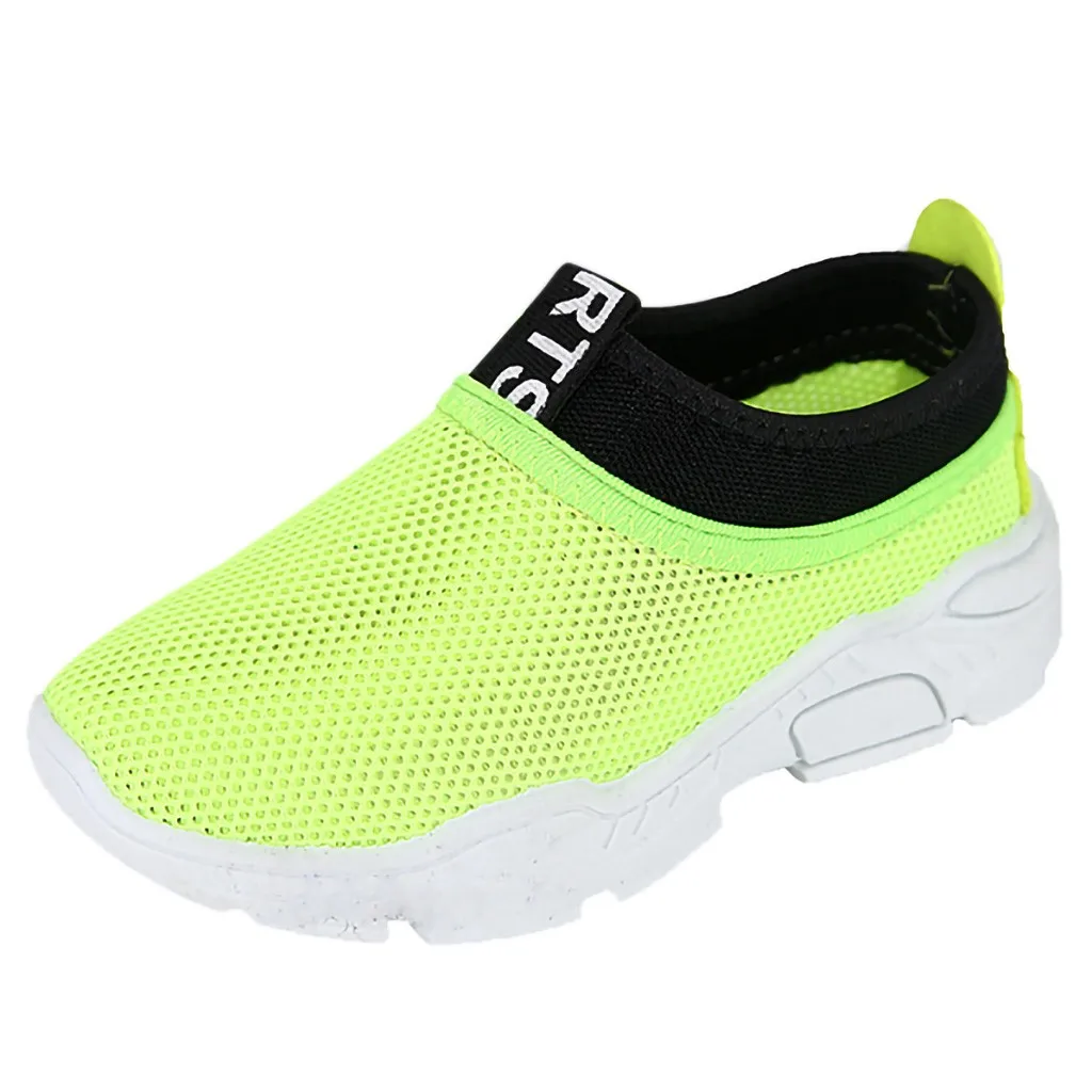 

Children Kids Baby Boys Girls Mesh Mixed Colors Sport Run Sneakers Casual Shoes summer simple shoes for children 4-12T