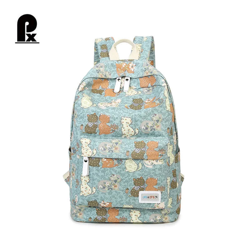 

Hot Sale Cartoon Cat Schoolbag Teenager Travel Backpack Book Bag Lovely Male school Bags Mochilas Escolares Mochila Infantil