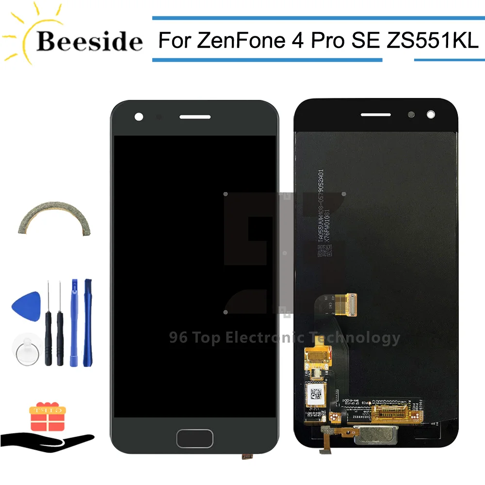 

AA+ Quality LCD 5.5'' For Asus ZenFone 4 Pro SE ZS551KL Z01G LCD Display Touch Screen Digitizer Assembly Replace Black / White