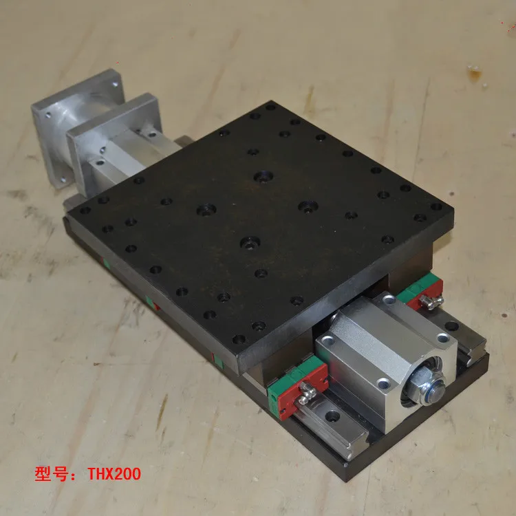 High Precision CNC Sliding table, effective stroke 200mm guide rail