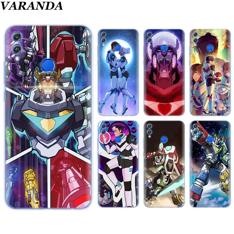 

Voltron Legendary Defender Silicone Soft Case for Huawei Honor 8X 8C 8S 8A 9 10 Lite 20i View 20 Y6 Y7 Y9 2019 Case Coque