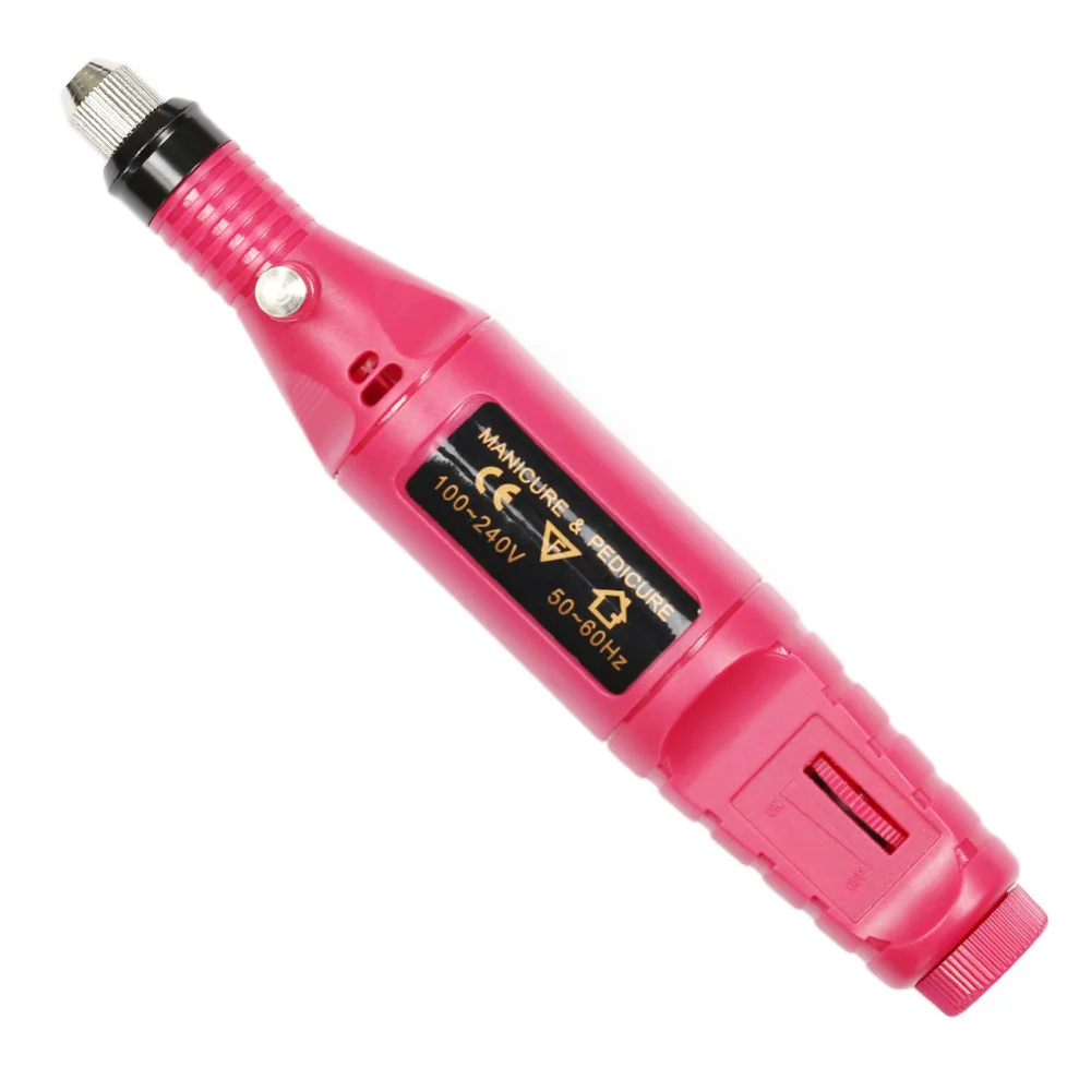 

2019 new 1Set Professional Electric Nail Drill Machine Manicure Machine Nail Art Pen Pedicure Nail File Nail Art Tools
