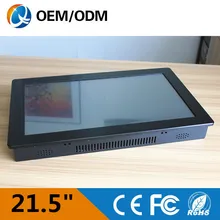 21.5 inch industrial touch screen pc resolution 1920x 1080 embedded all in one pc Installation desktop/wall hanging/embedded