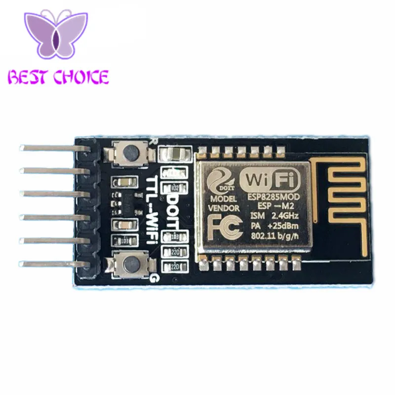 

DT-06 Wireless WiFi Serial Port Transparent Transmission Module TTL to WiFi Compatible with Bluetooth HC-06 interface ESP-M2