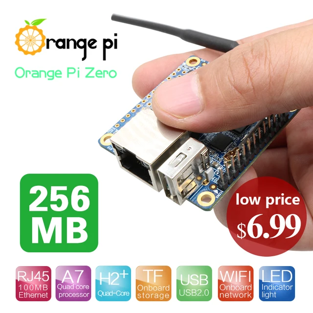 New Orange Pi Zero H2 Quad Core Open-source 256MB development board beyond Raspberry Pi 