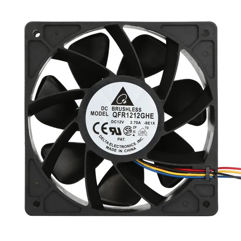 

6000RPM Cooling Fan Replacement 4-pin Connector For Antminer Bitmain S7 S9 drop shipping 1013