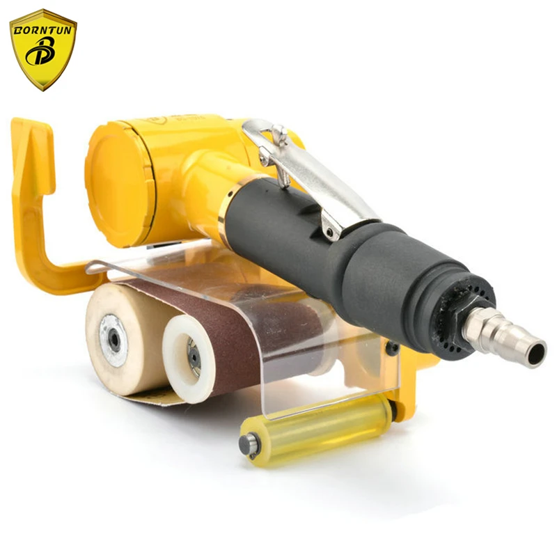 

Borntun Air Belt Sander Pneumatic Air Belt Sander 60mm*260mm Sanding Tool Air Pneumatic Sanding Tools Orbital Air Polisher Tools