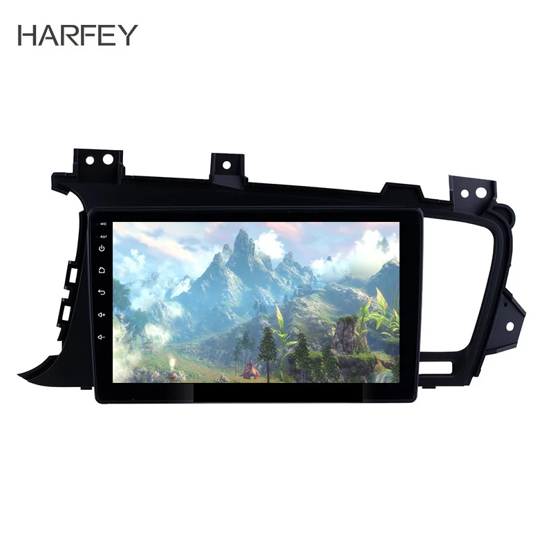 Excellent Harfey Car Radio For 2011 2012 2013 2014 Kia k5 LHD Android 8.1 GPS Multimedia Player 9" HD Touchscreen Head Unit Support 1080P 0