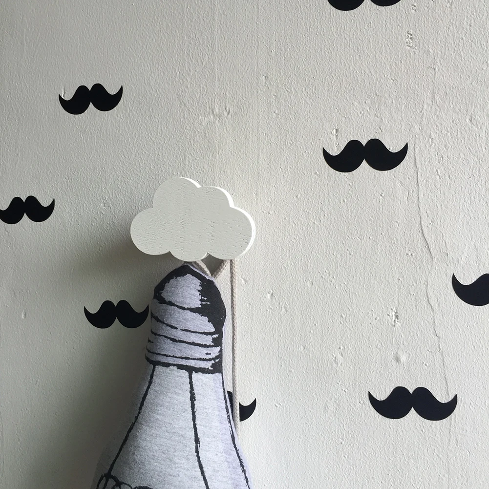 1 pieza Estilo nórdico nube de dibujos animados habitación de niños pegatina de madera colgante de pared gancho decoración de la pared decoración del hogar 1 pieza Estilo nórdico nube de dibujos animados habitación de niños pegatina de madera colgante de pared gancho decoración de la pared decoración del hogar