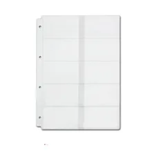 Прозрачные ПВХ PP вставки карманы 10 листов для карт