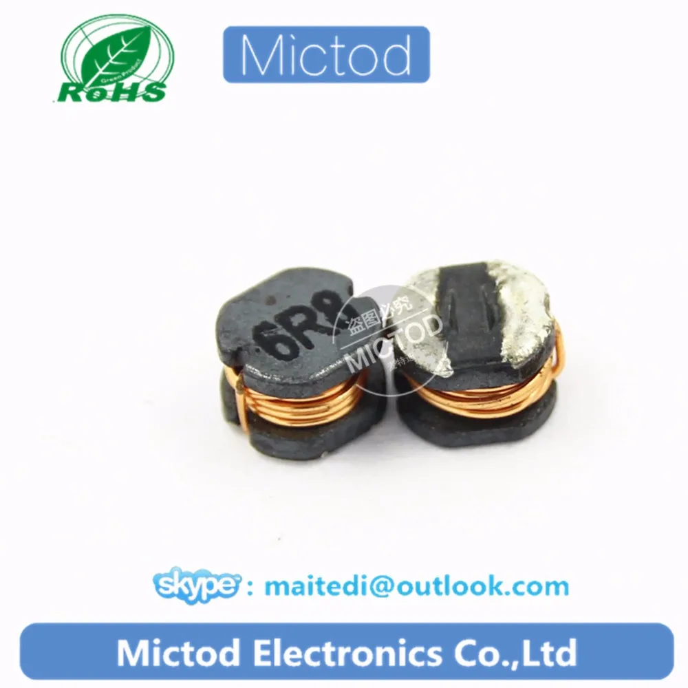 50 шт./лот 2.2uH 3.3uH 4.7uH SMD Мощности Индуктора CD43 6.8uH 10uH 22uH 2R2 3R3 4R7 6R8 100 220 Бесплатная