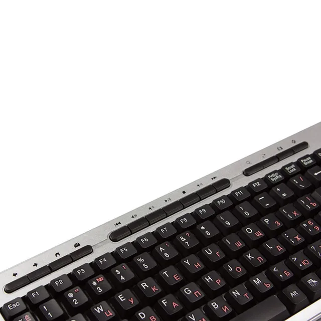 Клавиатура SVEN Standard 309M USB серебро (119кл.)