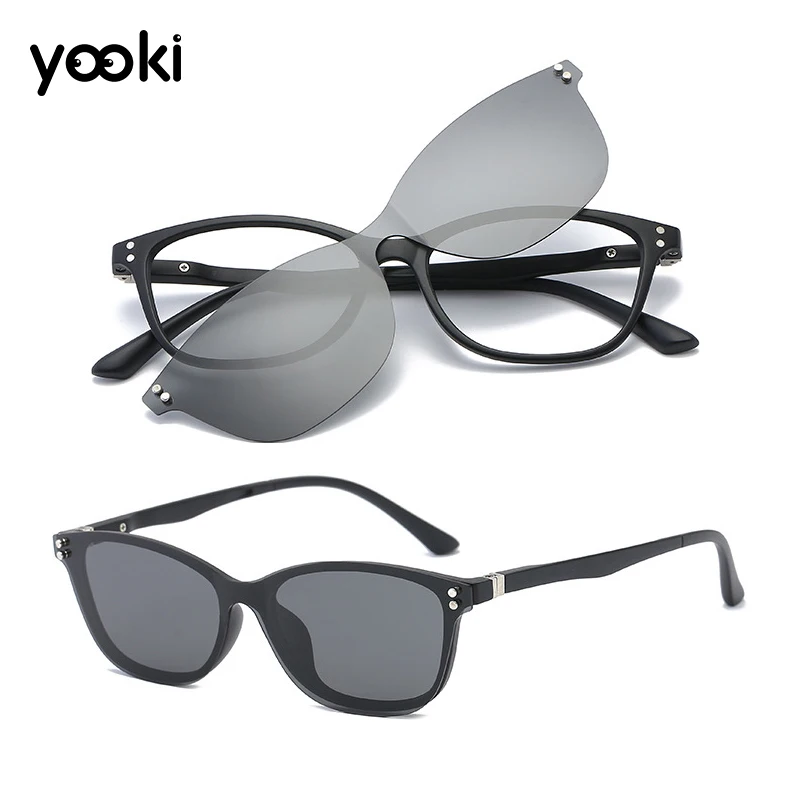 Солнцезащитные очки с магнитным зажимом для объектива спортивные уличные оправы для очков невидимое покрытие очков для близорукости