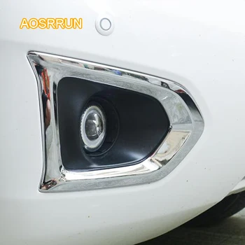 

AOSRRUN The fog lamp frame of the front and rear end of ABS For Nissan Patril y62 2016 2017 2018 car styling