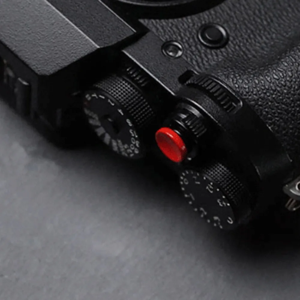 11 мм вогнутая кнопка спуска затвора с резиновым кольцом для цифровой камеры Olympus PEN-F Fujifilm X-T20 X-T10 X-T3
