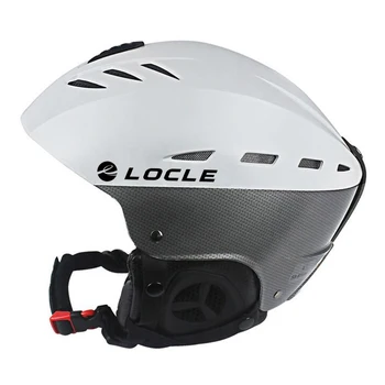 

LOCLE CE Certification Ski Helmet Breathable Ultralight Skiing Helmet ABS Outer Snow Skiing Snowboard Skateboard Helmet M/L Size