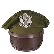 WW2 ВВС США officer's в стиле милитари с серебристой лисой, Цвет Орел значок в размерах-World военного магазина