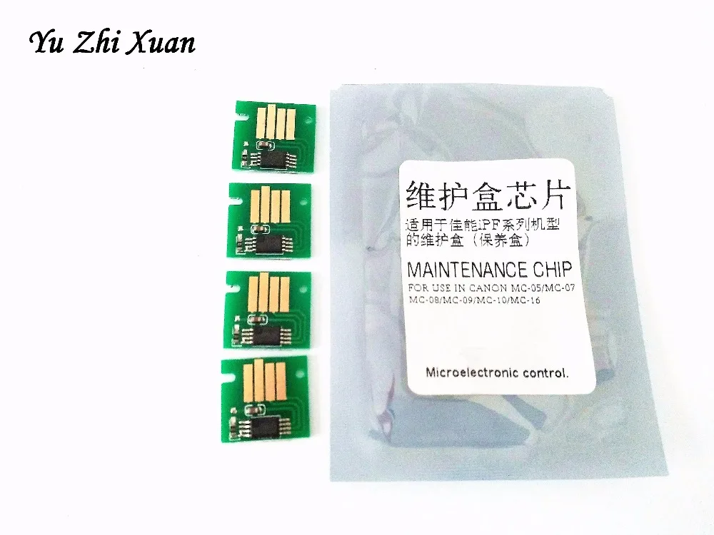 

MIT maintenance tank chip for Canon IPF 755 760 765 5000 5100 6100 6300 6350 6300S 6350S 6400 6410 6400S 6450 6460 waste chip