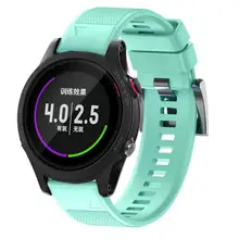 Сменный силиконовый быстросъемный ремешок в комплекте для Garmin Forerunner 935 Прямая oct24