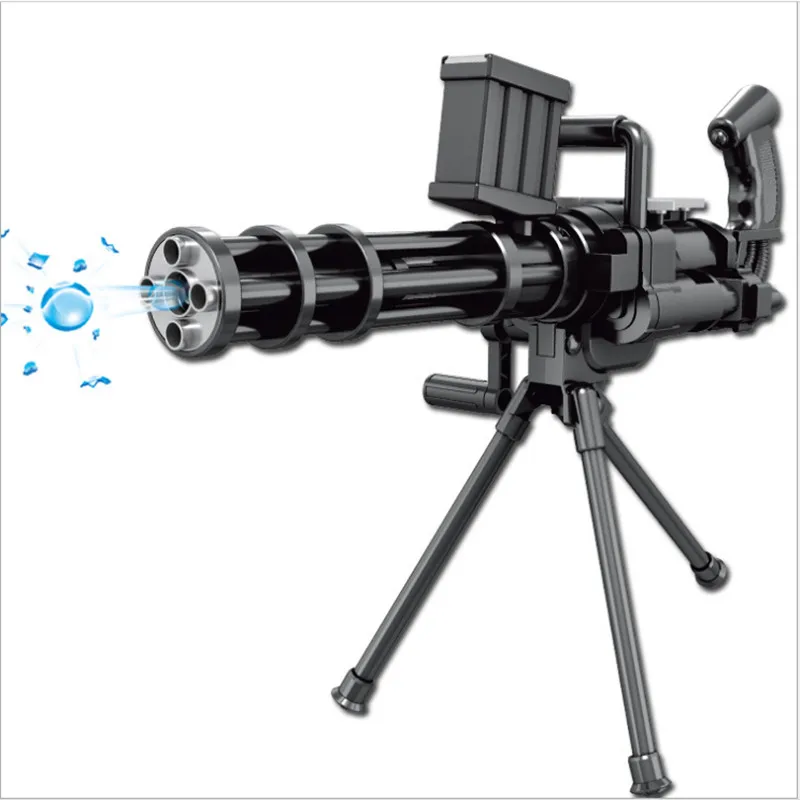 Summer cs new manual series water play gatling gun soft toy gun