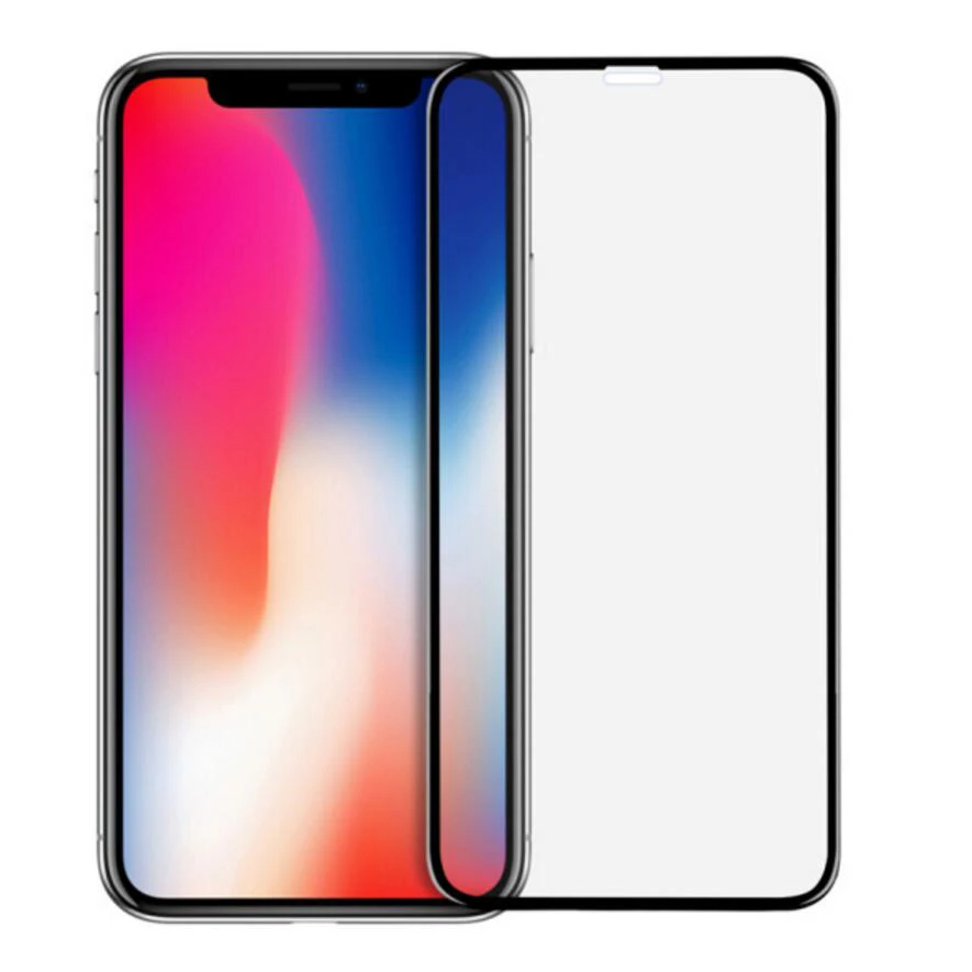 0,25 мм 3D 9 H ультратонкий изогнутая Защитная пленка для экрана для Apple IPhone X 10 Ten 5,8 закаленное стекло полное покрытие протектор экрана