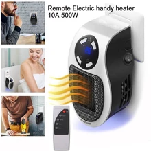 А, В, пульт дистанционного управления, электрический ручной нагреватель 10A 220V 500W быстрый нагрев мини настольный настенный обогреватель плита радиатор нагревателя теплые машина со всеми разъем