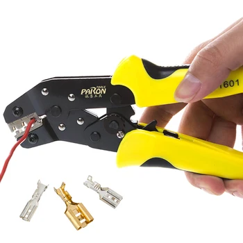 

New Professional multitool Wire Crimper Engineering Ratchet Terminal Crimping Pliers JX-02C 0.25-2.5mm2 Insulated Terminals