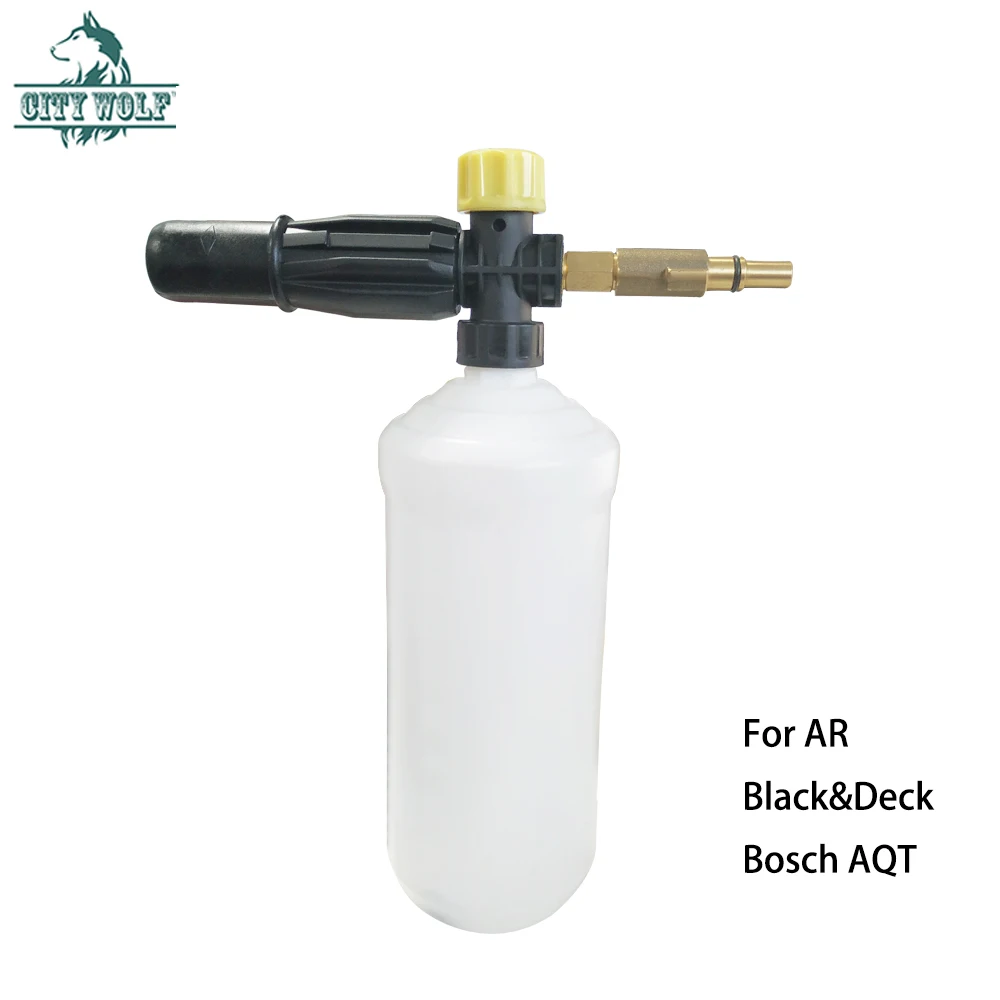 Snow Foam Lance Foam Gun For Ar Bosch Aqt Black Deck Makita High