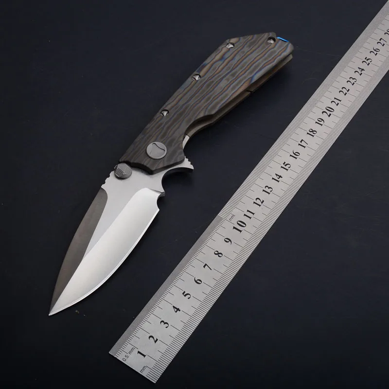 

Hysenss DOC Tactical Folding Knife D2 Blade TC4 Fire Handle Ball Bearing Outdoor Camping Hunting Survival Pocket EDC Tools