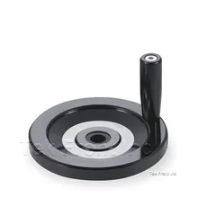 TF04004-12X100 бакелит, маховик с отнять ручку