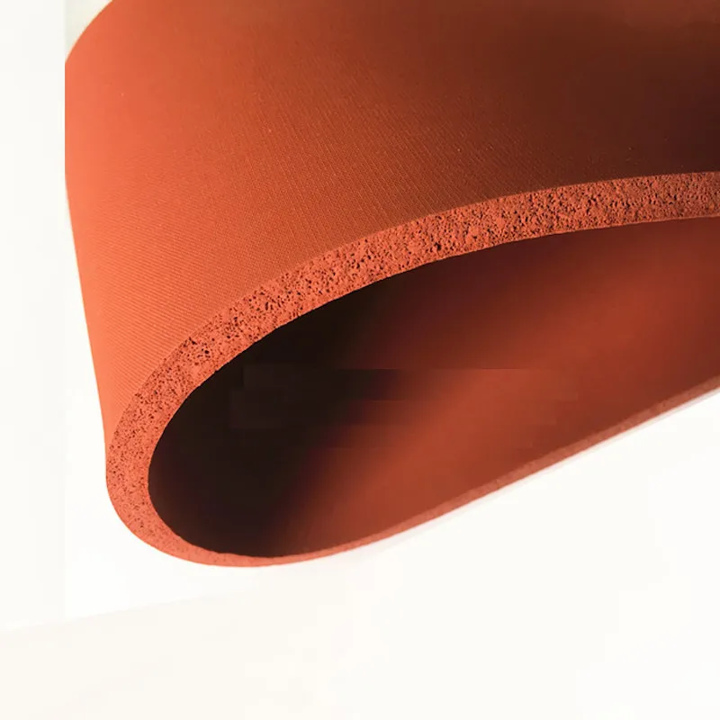 Силиконовая пена губка пластина лист доска теплоизоляция одеяло полоса площадь 500x500x4 мм красный серый