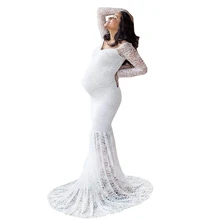 Новинка; кружевное платье для беременных; платье для фотосъемки; платье для беременных; макси; реквизит для фотосъемки; Vestidos Gestante