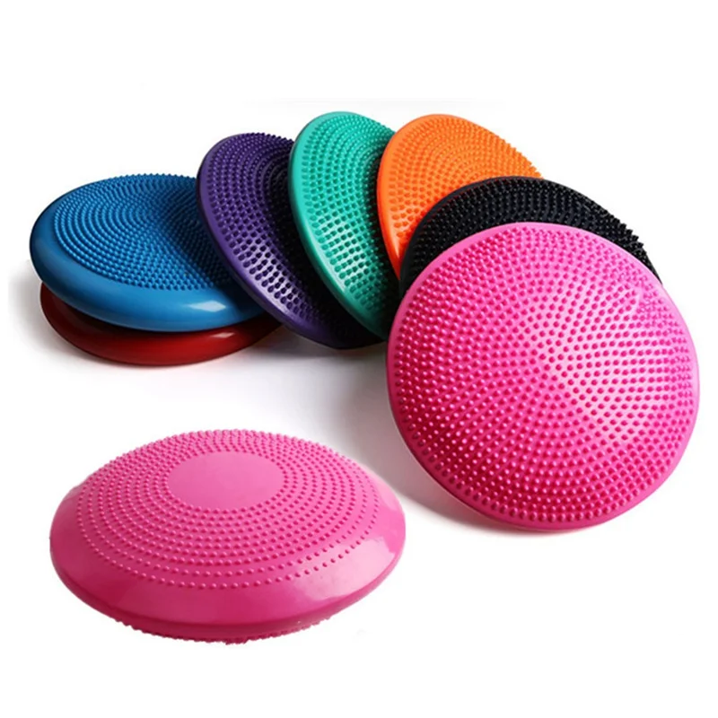 Anti riot Balanced Yoga Massage Plate Cushion Stability Balance Wobble