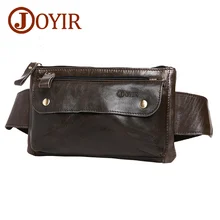 JOYIR Натуральная Кожа Мужские поясные сумки унисекс дорожная нагрудная сумка поясная сумка мужской пояс для хранения денег сумка мужская сумка на пояс поясная сумка