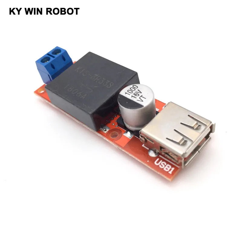 5 в USB выход преобразователь постоянного тока 7 24 В до 3A понижающий модуль KIS3R33S|5v