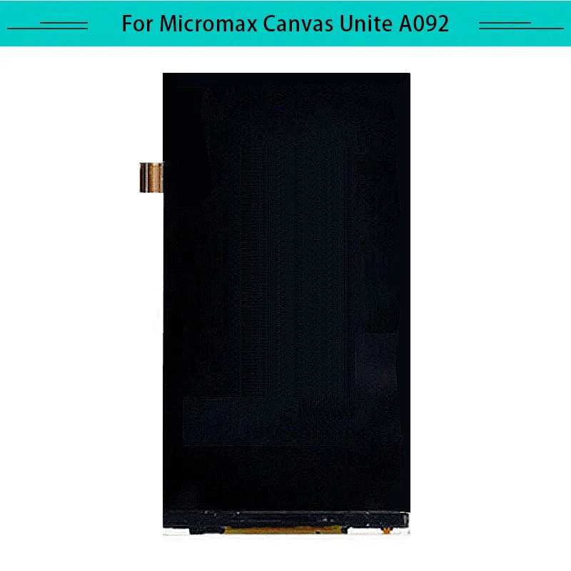 Протестированный 5 шт. ЖК-дисплей для Micromax Canvas Unite A092 стекло экран дигитайзер