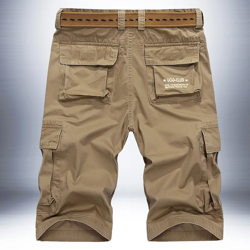Мужские летние Трекинговые джинсовые шорты размера плюс 200 фунтов, пляжные шорты с пятью точками, повседневные походные альпинистские брюки
