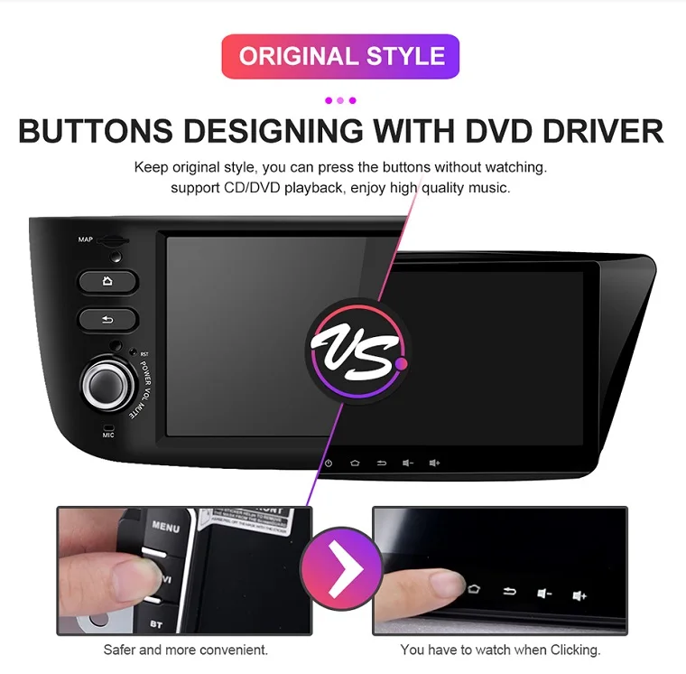 Cheap Isudar Car Multimedia Player 1 Din Android 9 For Fiat/Linea/Punto 2012-2015 GPS DVD Automotivo Radio FM Quad Core DSP USB DVR 21
